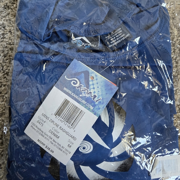 Kanu Surf Other - Kanu Surf Men's Ocean Blue Swim Shirt